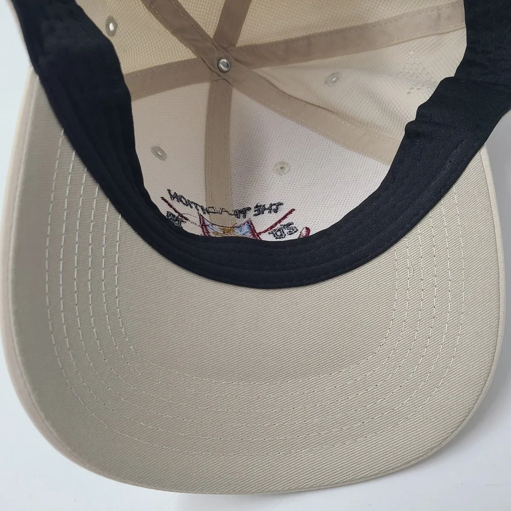 The‎ Tradition Golf Tournament Hat Adjustable Ahead Beige 2019 Crest Logo Men